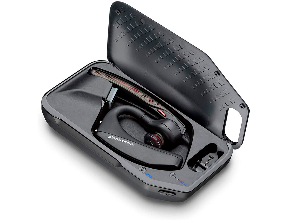 PLANTRONICS - Auricular voyager 5200 uc para smartphone/portatil/tablets bluetooth alcance 30 mt (Ref. 206110-101)