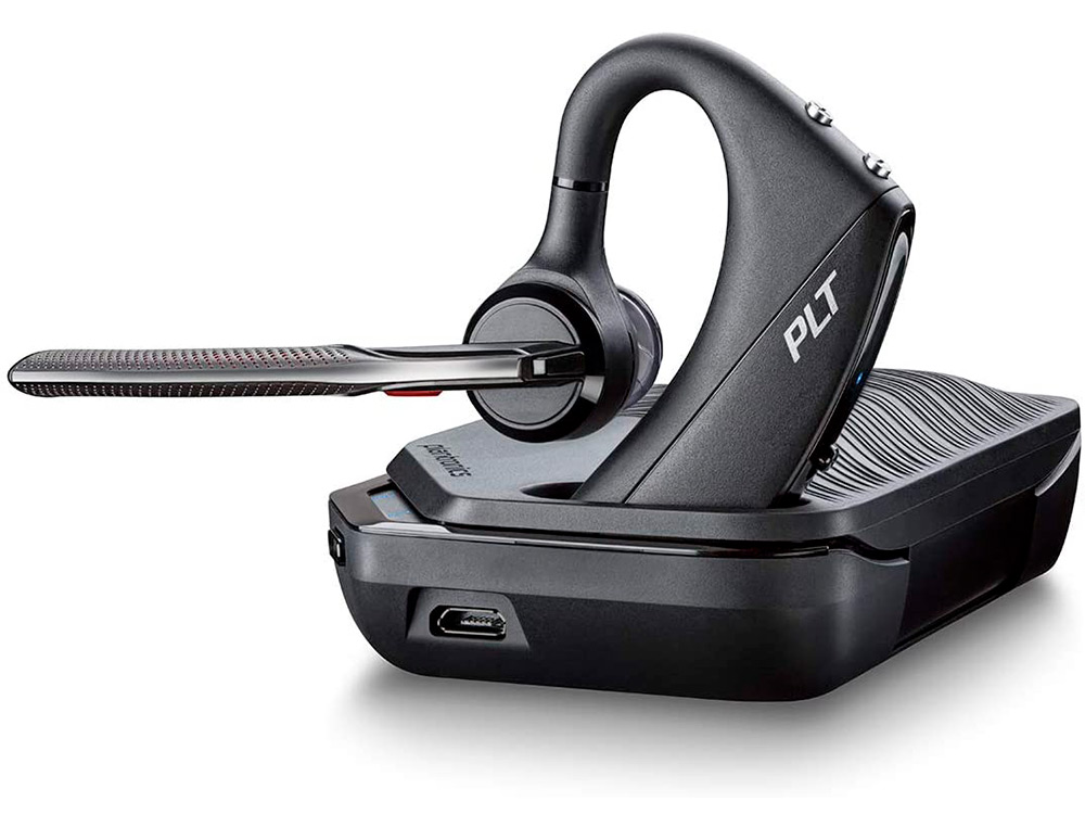 PLANTRONICS - Auricular voyager 5200 uc para smartphone/portatil/tablets bluetooth alcance 30 mt (Ref. 206110-101)