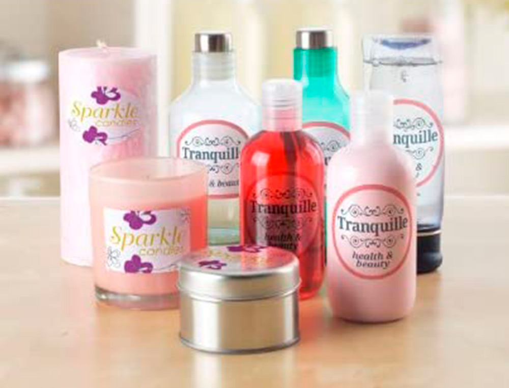 AVERY - Etiqueta adhesiva brillante invisible redonda para impresora laser 60 mm caja de 120 (Ref. L7127-10)