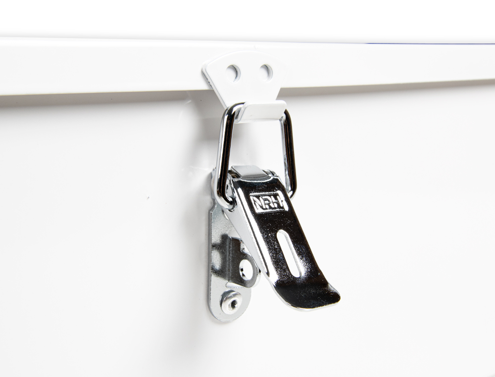 Q-CONNECT - Botiquin metalico 4 compartimentos vacio primeros auxilios 330x360x120 mm (Ref. KF17348)