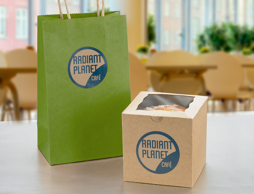 AVERY - Etiqueta adhesiva kraft efecto carton redonda removible para impresora laser inyeccion tinta (Ref. L7106-20)