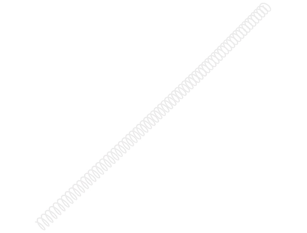 Q-CONNECT - Espiral metalico blanco 64 5:1 8 mm 1mm caja de 200 unidades (Ref. KF17124)