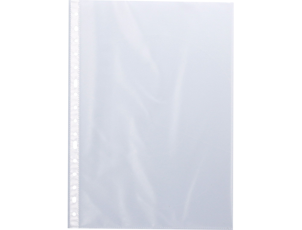 Q-CONNECT - Funda multitaladro folio 80 mc cristal caja de 1400 unidades (Ref. KF15539)