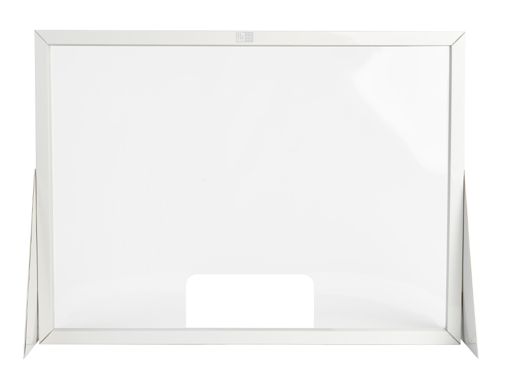 Q-CONNECT - Pantalla de proteccion carton formato horizontal 100x70 cm (Ref. KF10704)