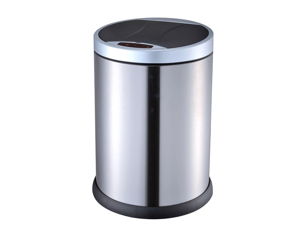 Q-CONNECT - Papelera metalica con sensor automatico capacidad 10 litros (Ref. KF11307)