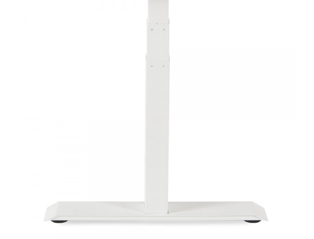 ROCADA - Mesa regulable en altura electricamente hasta 129 cm estructura de acero tablero 180 cm color haya (Ref. 2003XCR01)