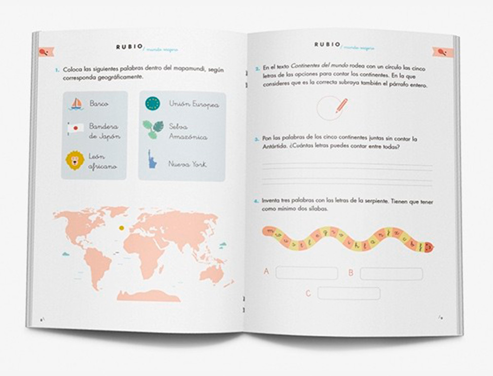 RUBIO - Cuaderno competencia lectora 3 mundo viajero (Ref. CL3)