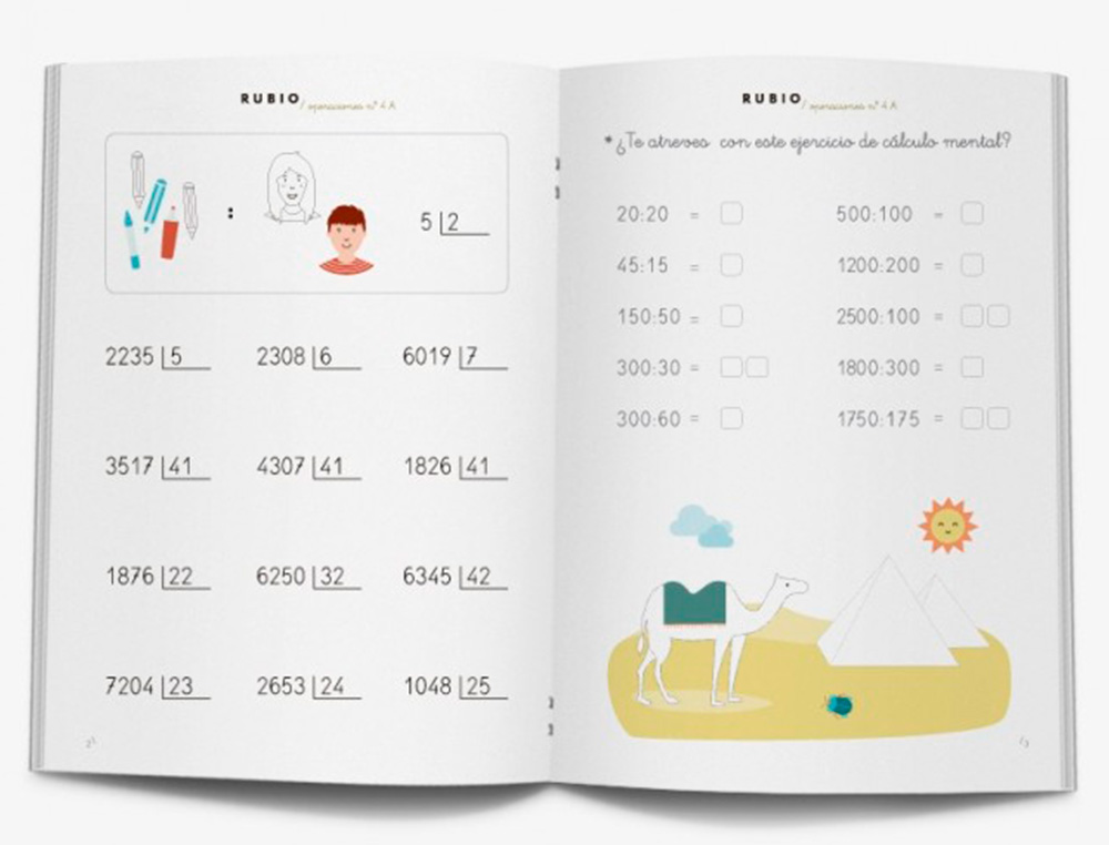 RUBIO - Cuaderno competencia matematica 4 (Ref. CM4)