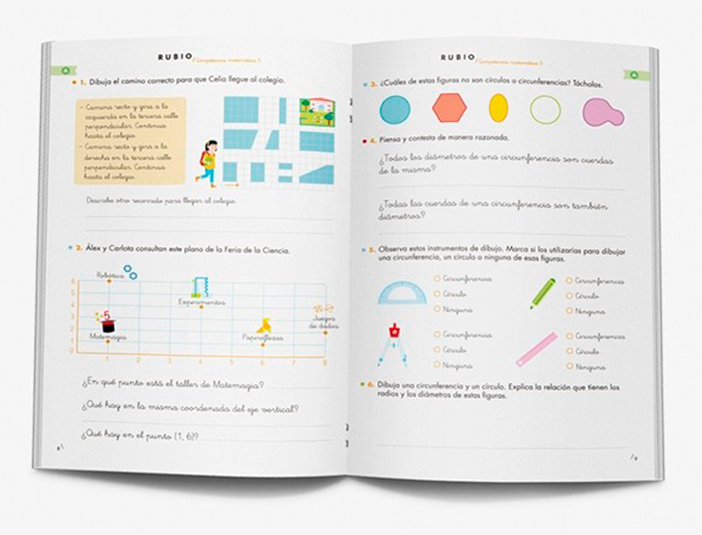 RUBIO - Cuaderno competencia matematica 5 (Ref. CM5)