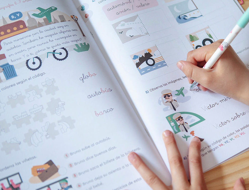 RUBIO - Cuaderno iniciacion a la lectura + 5 años (Ref. IL5)