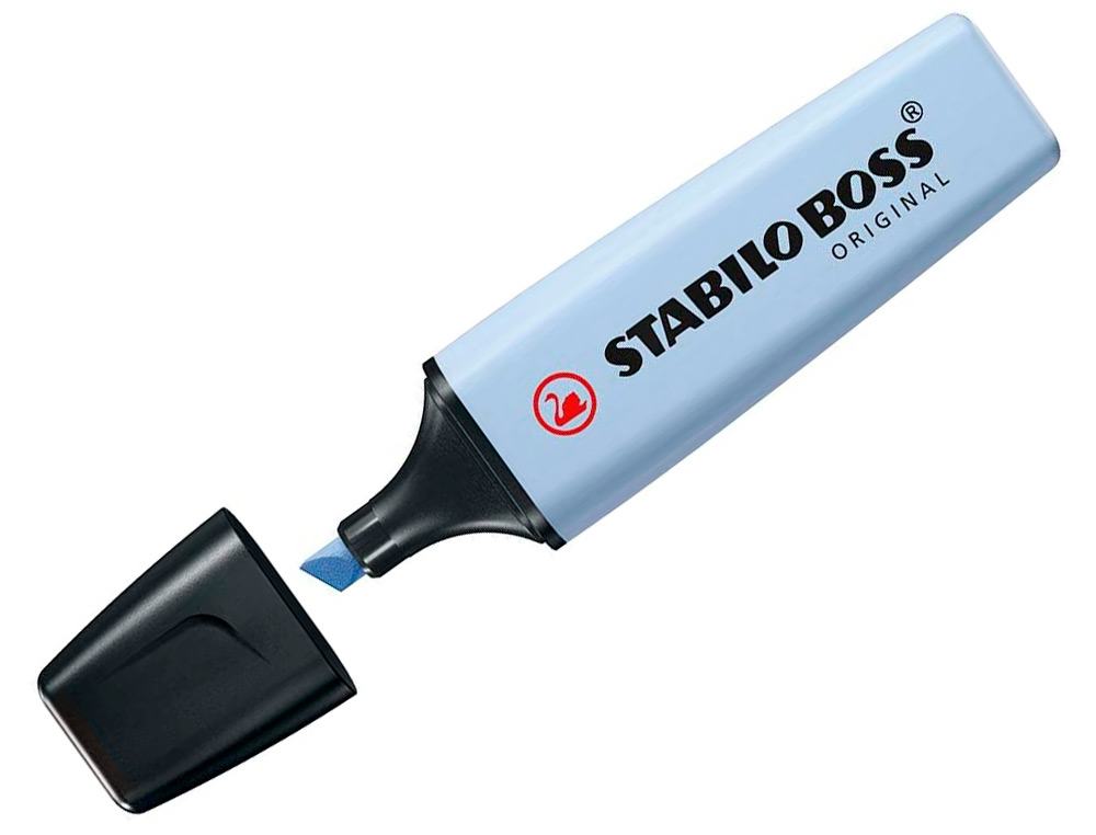 STABILO - Rotulador boss fluorescente 70 pastel azul ventoso (Ref. 70/112)