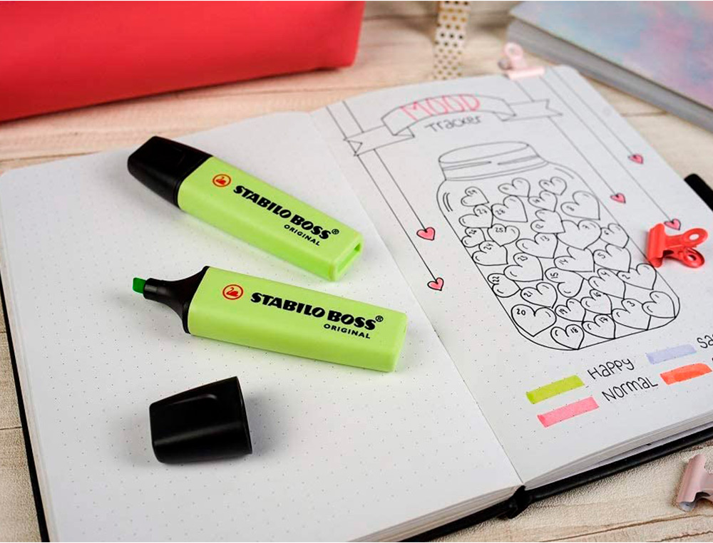 STABILO - Rotulador boss fluorescente 70 pastel chispa de lima (Ref. 70/133)