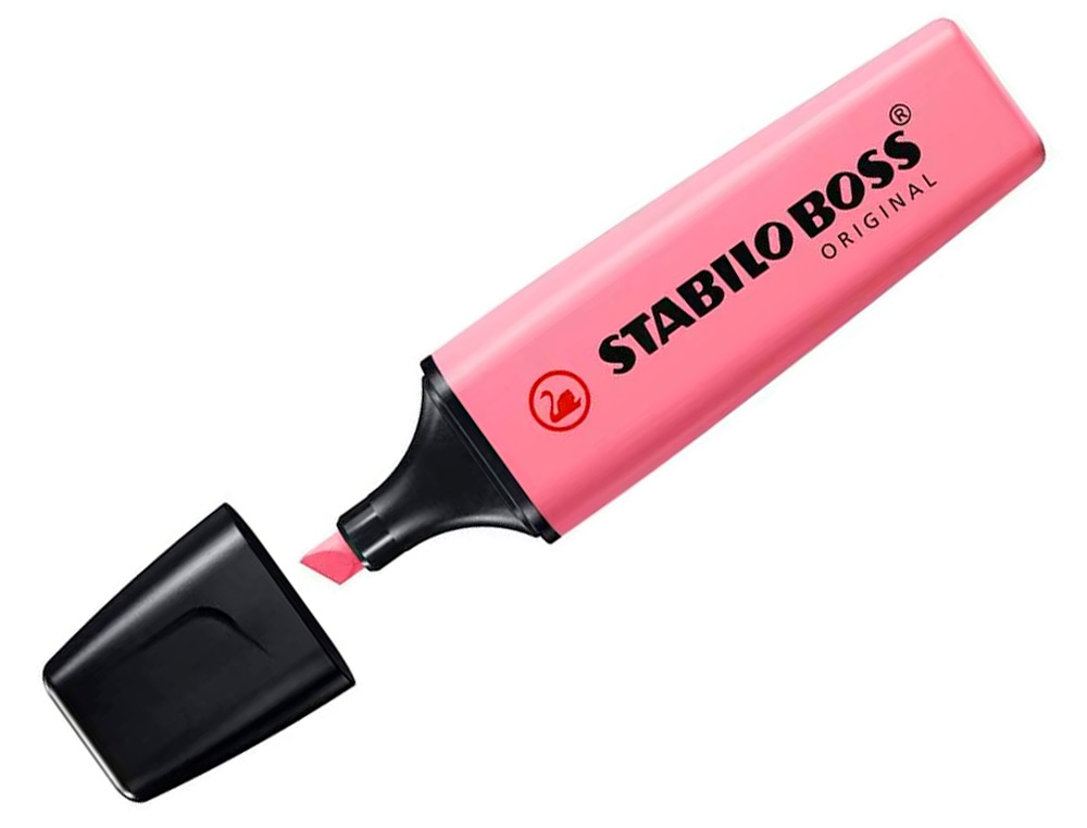 STABILO - Rotulador boss fluorescente 70 pastel fucsia helado (Ref. 70/158)