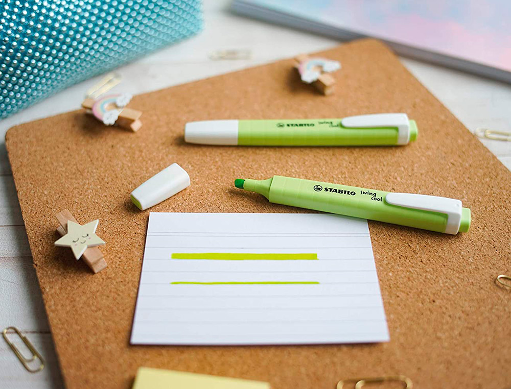 STABILO - Rotulador fluorescente swing cool pastel chispa de lima (Ref. 275/133-8)