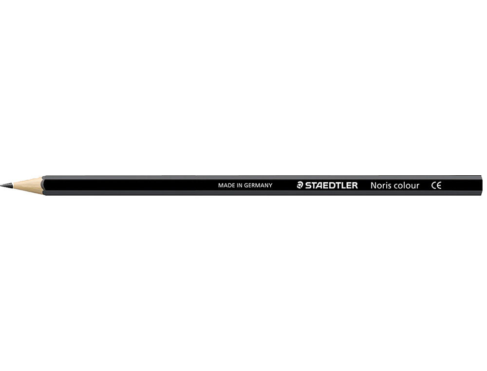 STAEDTLER - Lapiz de color wopex ecologico negro (Ref. 185-9)