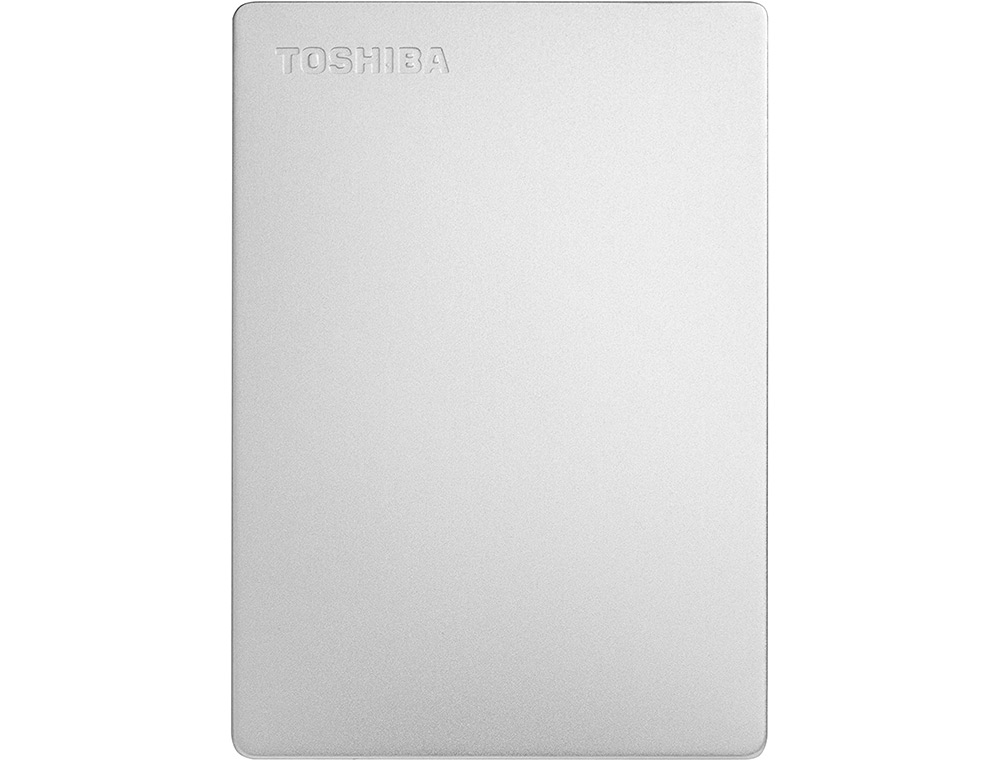 TOSHIBA - Disco duro externo canvio slim hdd 2,50\" 5.000 mbit/s usb 3.0 1 tb color blanco (Ref. HDTD310ES3DA) (Canon L.P.I. 6,45€ Incluido)