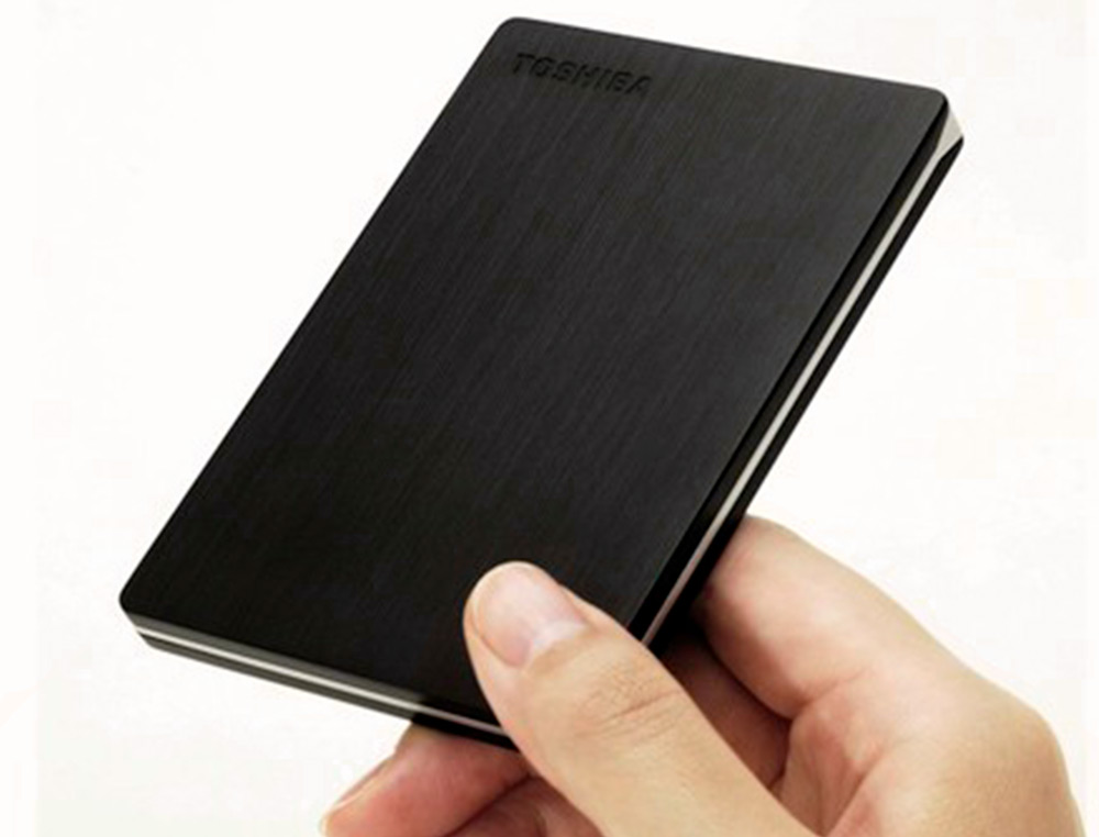 TOSHIBA - Disco duro externo canvio slim hdd 2,50\" 5.000 mbit/s usb 3.0 1 tb color negro (Ref. HDTD310EK3DA) (Canon L.P.I. 6,45€ Incluido)