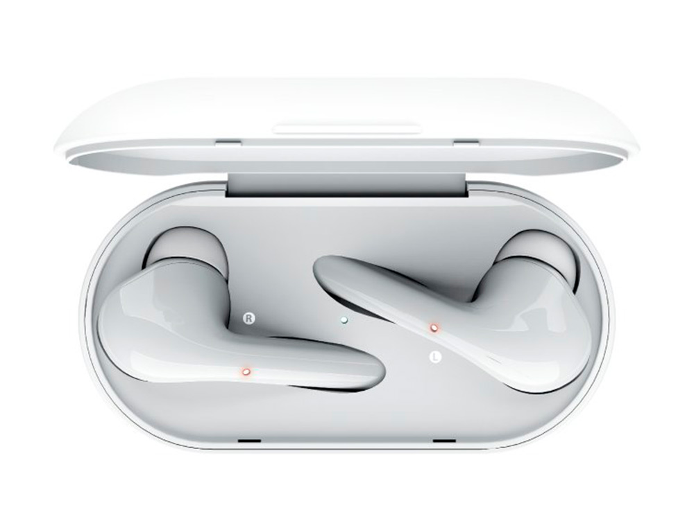 TRUST - Auricular nika inalambrico bluetooth con estuche de carga color blanco (Ref. 23705)