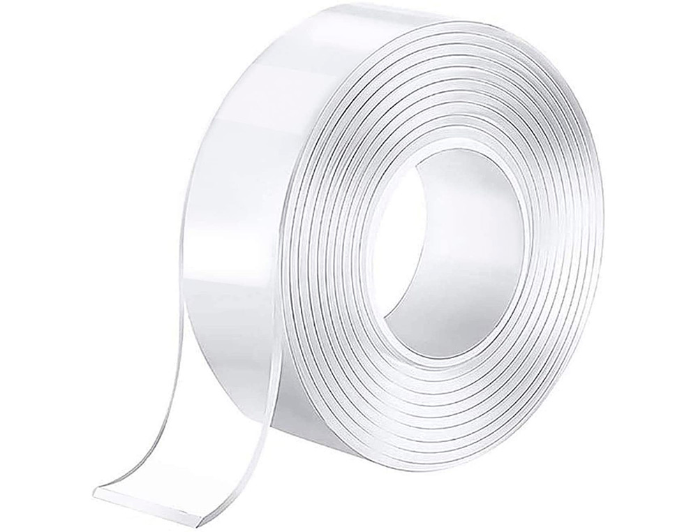 UHU - Cinta adhesiva doublefix invisible doble cara extra fuerte 1,5 mt x 19 mm (Ref. 44868)