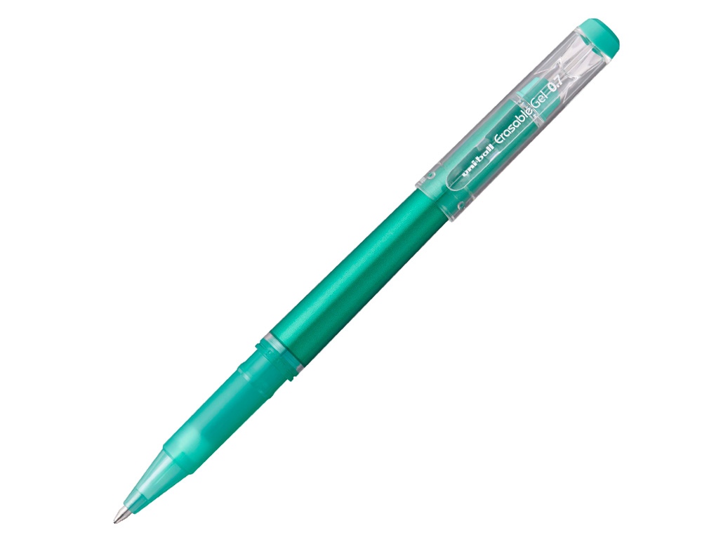 UNIBALL - Rotulador uni-ball roller uf-222 tinta gel borrable 0,7 mm verde (Ref. 233783000)