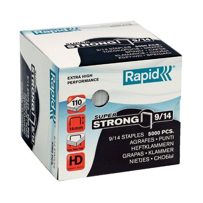 RAPID - Grapas 5000 Ud 9/14 Galvanizada (Ref.24871500)