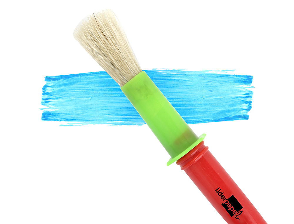 LIDERPAPEL - PINCELES ESCOLARES GRUESO