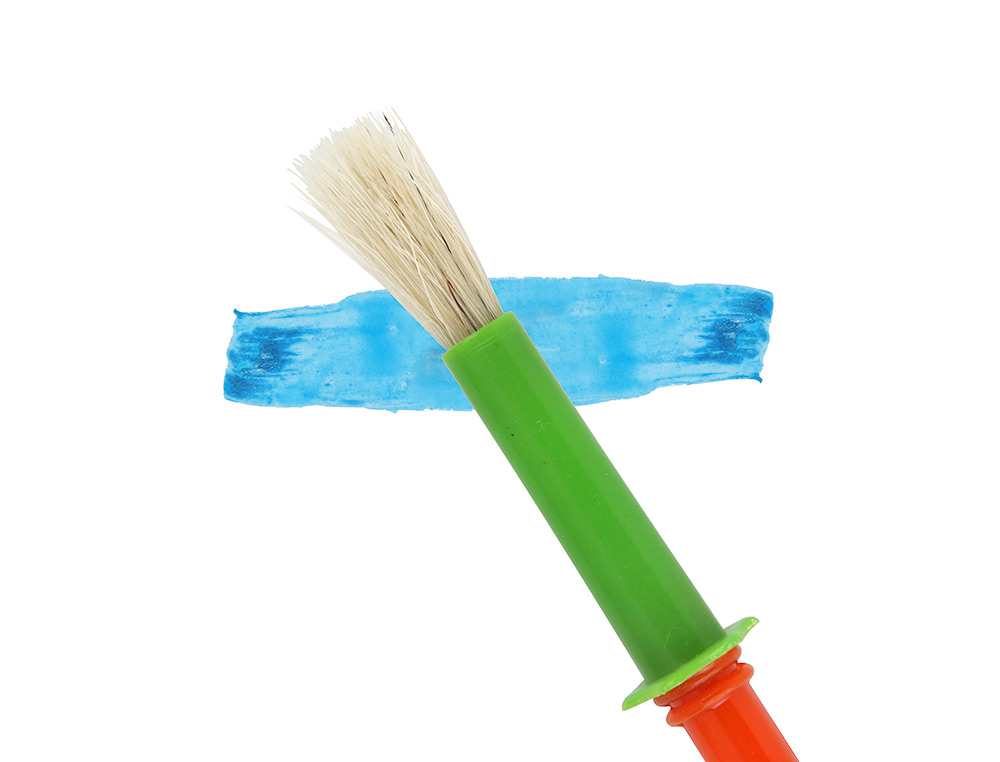 LIDERPAPEL - PINCELES ESCOLARES MEDIANO