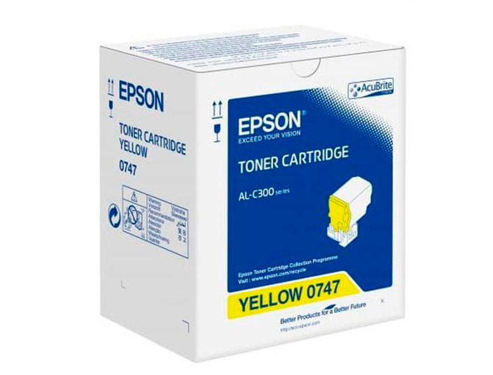 EPSON - Toner Laser ORIGINALES amarillo 8.8k (Ref.C13S050747)
