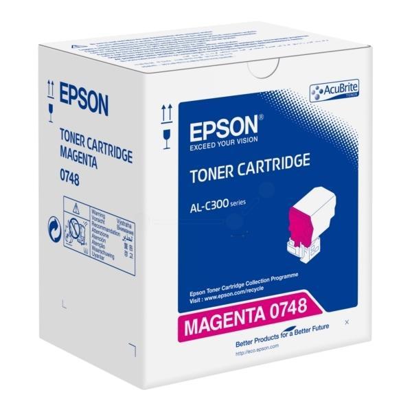 EPSON - Toner Laser ORIGINALES magenta 8.8k (Ref.C13S050748)