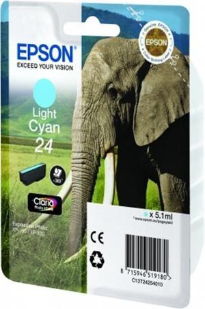 EPSON - cartucho inkjet cián claro CLARIA PHOTO 24 360P XP-55/7XX/8XX/9XX (Ref.C13T24254012)