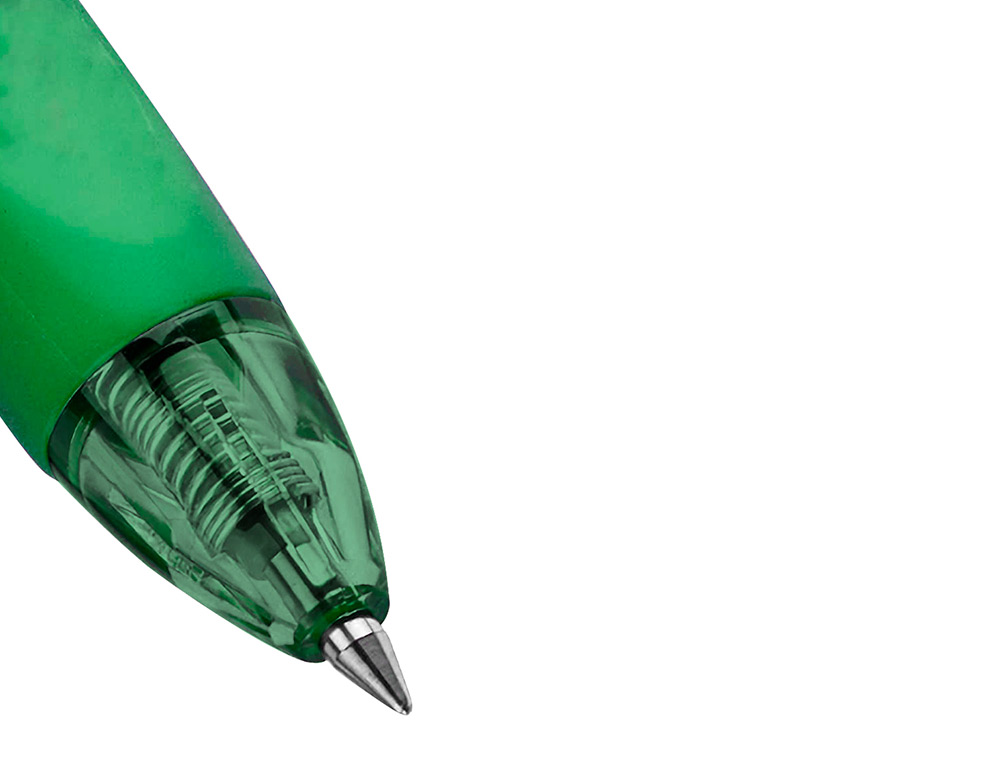 Q-CONNECT - BOLIGRAFO RETRACTIL BORRABLE 0,7 MM COLOR VERDE