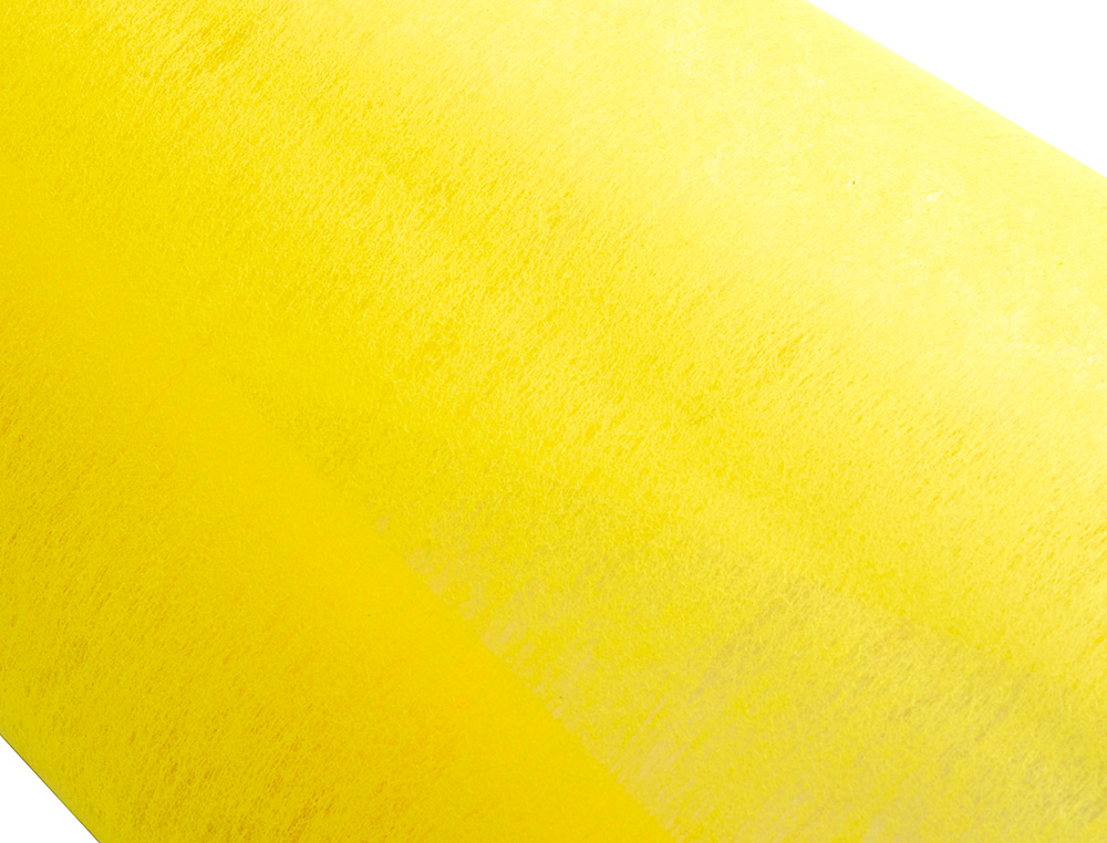 LIDERPAPEL - TEJIDO SIN TEJER TERILENO 25 G/M2 ROLLO DE 5 MT AMARILLO