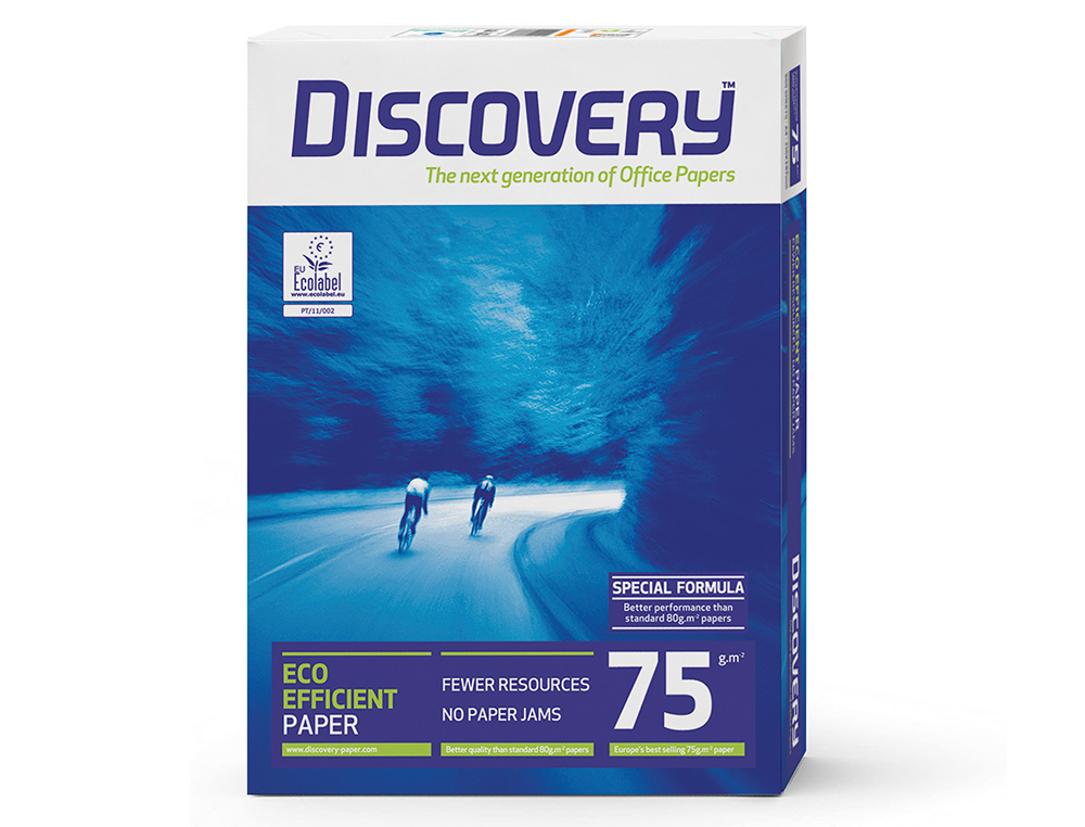 DISCOVERY - Papel Multifunción PAQUETE 500h - 75g. DIN A4 (Ref.0567SW)