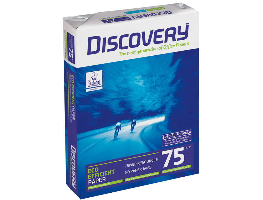 DISCOVERY - Papel Multifunción PAQUETE 500h - 75g. DIN A4 (Ref.0567SW)