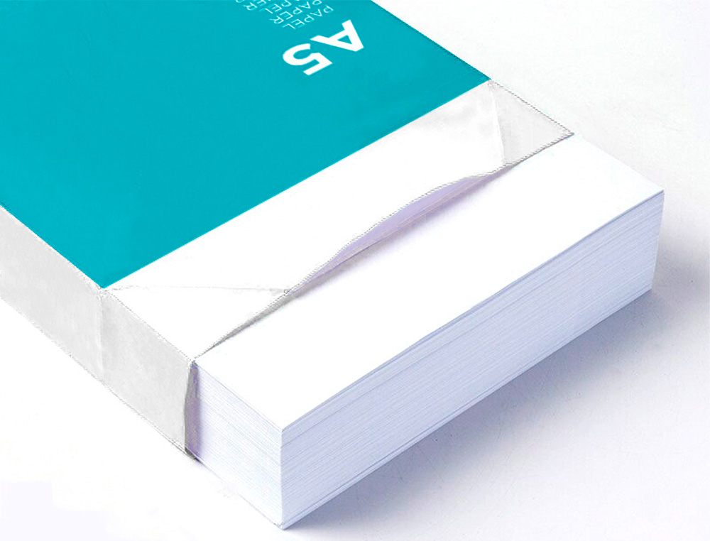 LIDERPAPEL - PAPEL A5 80G/M2 PAQUETE DE 500 BLANCO (Ref.PB02)