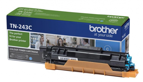 BROTHER - Toner Laser ORIGINALES TN-243C CIAN DCP-l3510cdw/HL-l3270cdw/MFC-l3710cw 1.000pg (Ref.TN243C)