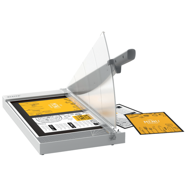 LEITZ - GUILLOTINA DE PALANCA PRECISION HOME OFFICE A3 BASE PLASTICO LONGITUD CORTE 457 MM CAPACIDAD DE CORTE 10 (Ref.90200000)