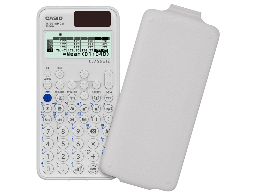 CASIO - Calculadora Científica 575 FUN. SOLAR FX-991 SP CW (Ref.FX-991SPCW)