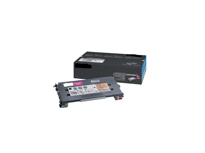 LEXMARK - Toner Laser ORIGINALES Magenta (Ref.C500H2MG)