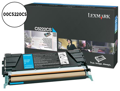 LEXMARK - Toner Laser ORIGINALES Cyan (Ref.C5220CS)
