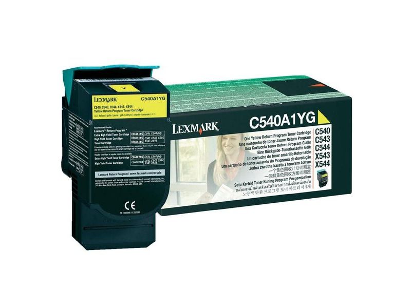 LEXMARK - Toner Laser ORIGINALES Amarillo (Ref.C540A1YG)