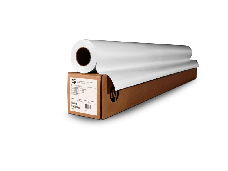 HP ( HEWLETT PACKARD ) - Papel plotter 610MM x 45,7M 90GR Blanco Brillante (Ref.C6035A)