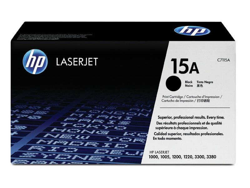 HP ( HEWLETT PACKARD ) - Toner Laser ORIGINALES 15A Negro (Ref.C7115A)