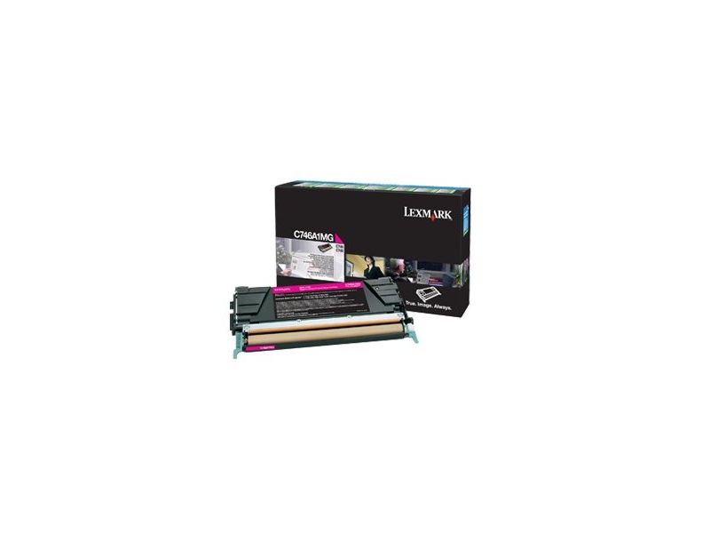LEXMARK - Toner Laser ORIGINALES Magenta (Ref.C746A1MG)