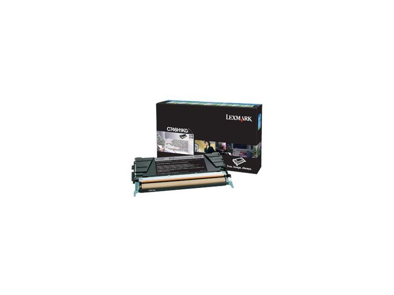 LEXMARK - Toner Laser ORIGINALES Negro (Ref.C746H1KG)