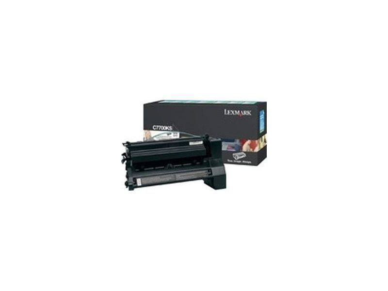 LEXMARK - Toner Laser ORIGINALES Negro (Ref.C7700KS)