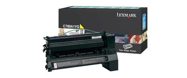 LEXMARK - Toner Laser ORIGINALES Amarillo (Ref.C780A1YG)
