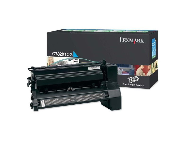 LEXMARK - Toner Laser ORIGINALES Cyan Retornable Retornable (Ref.C782X1CG)