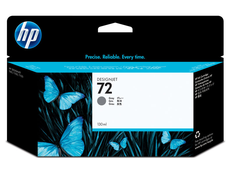 HP ( HEWLETT PACKARD ) - Cartuchos ORIGINALES Inyección De Tinta 72 Gris (Ref.C9374A)