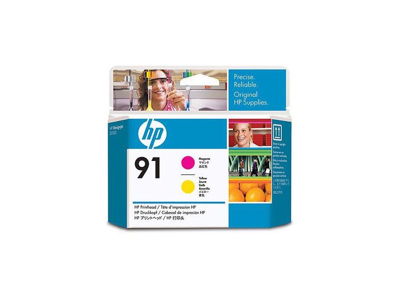 HP ( HEWLETT PACKARD ) - Cabezal Inyección 91 Magenta/Amarillo (Ref.C9461A)